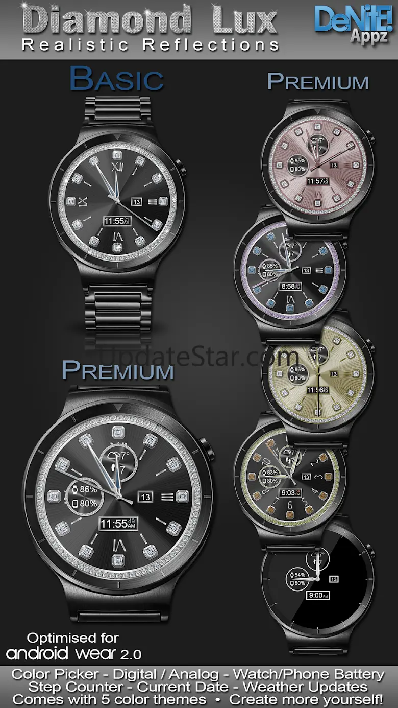 Diamond Lux HD Watch Face 6.2.2