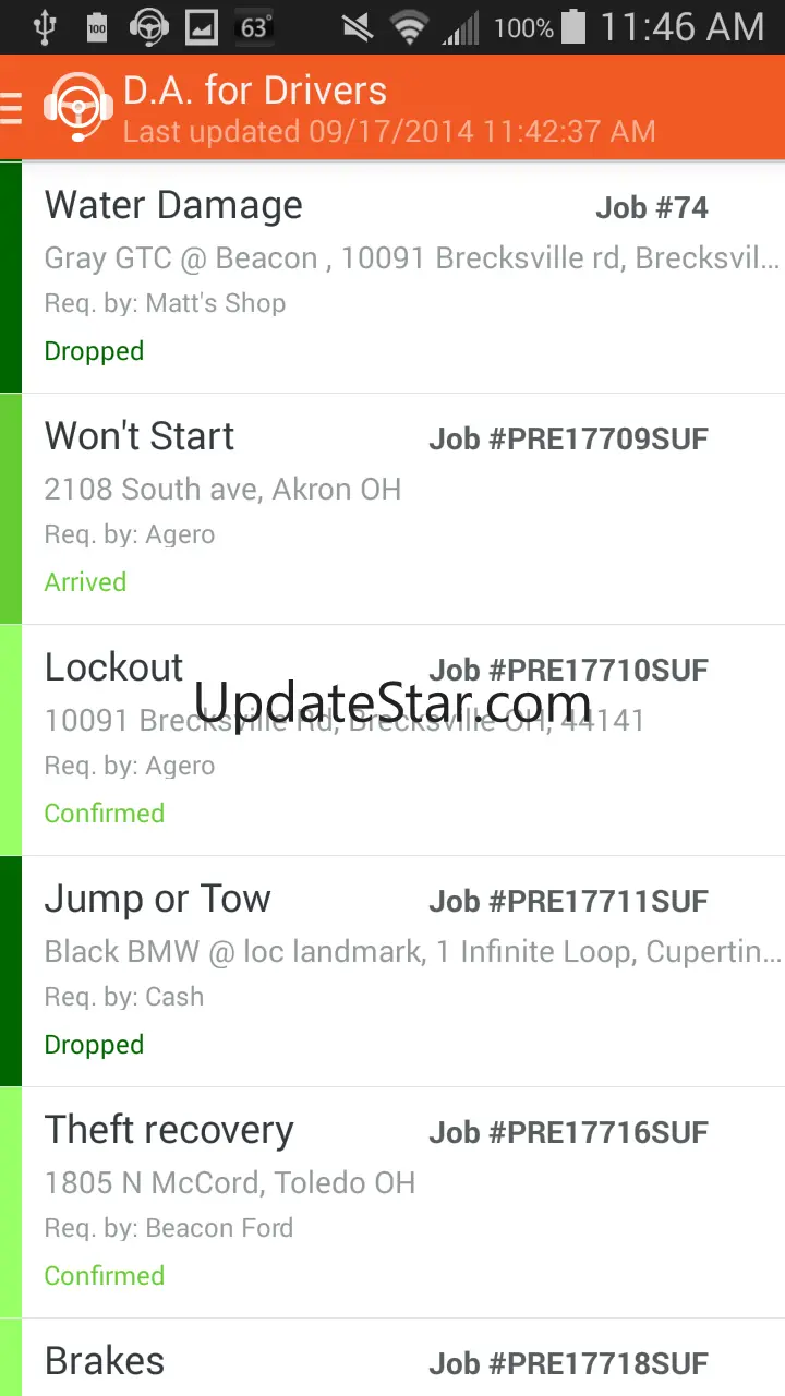 Dispatch Anywhere for Drivers 3.10.27