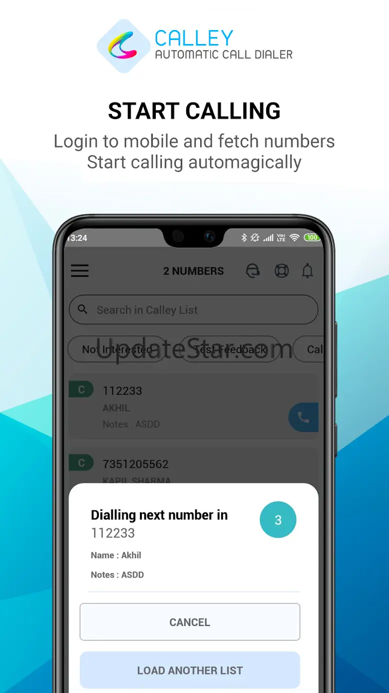 Auto Dialer Software - Calley 1.9.221