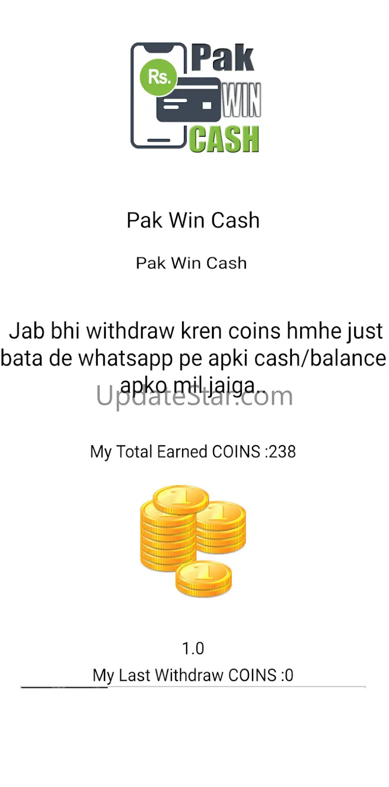 Pak Win Cash 1.7