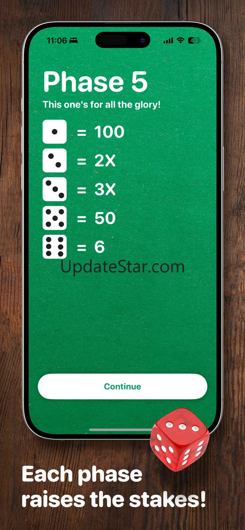 Cuatro! Dice Game 1.7
