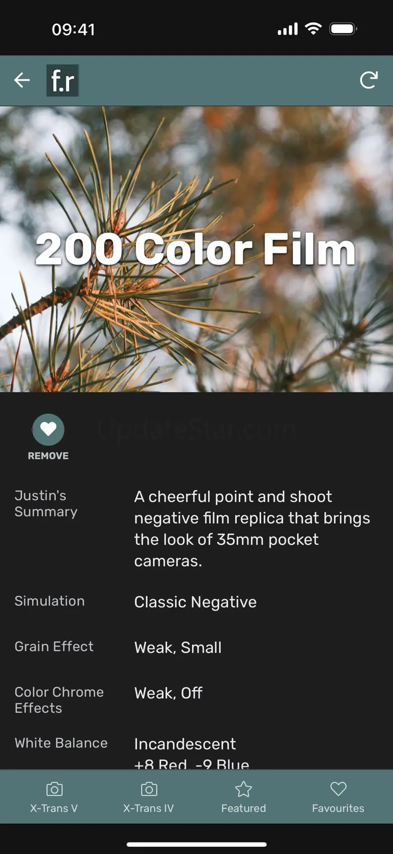 Film Recipes by Justin Gould 1.0