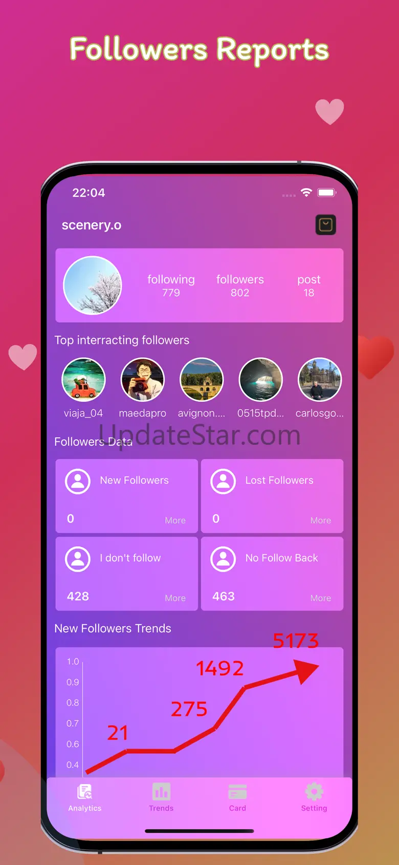 Followers Trends for Instagram 1.0.2