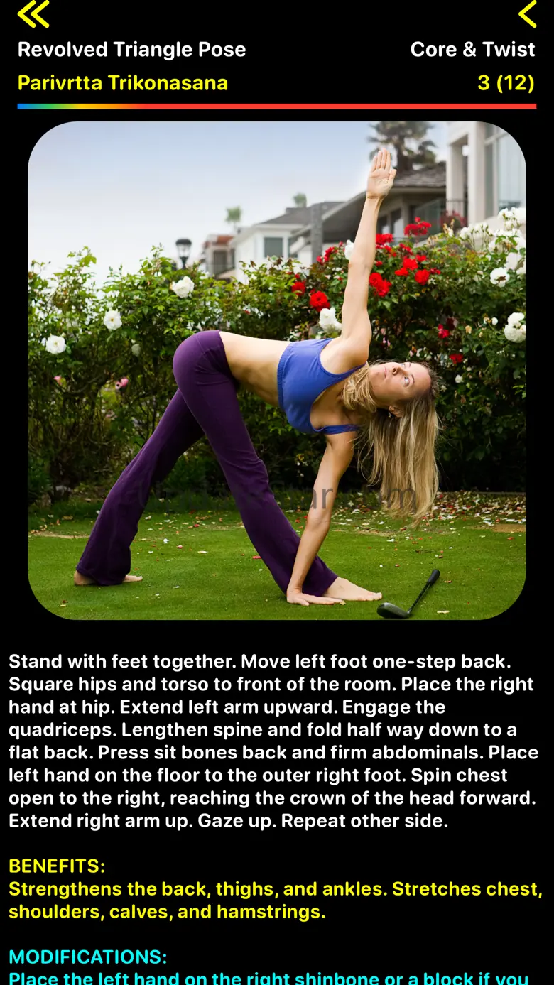 Golf Yoga 4