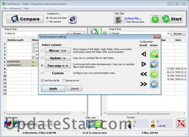 FreeFileSync 14.3