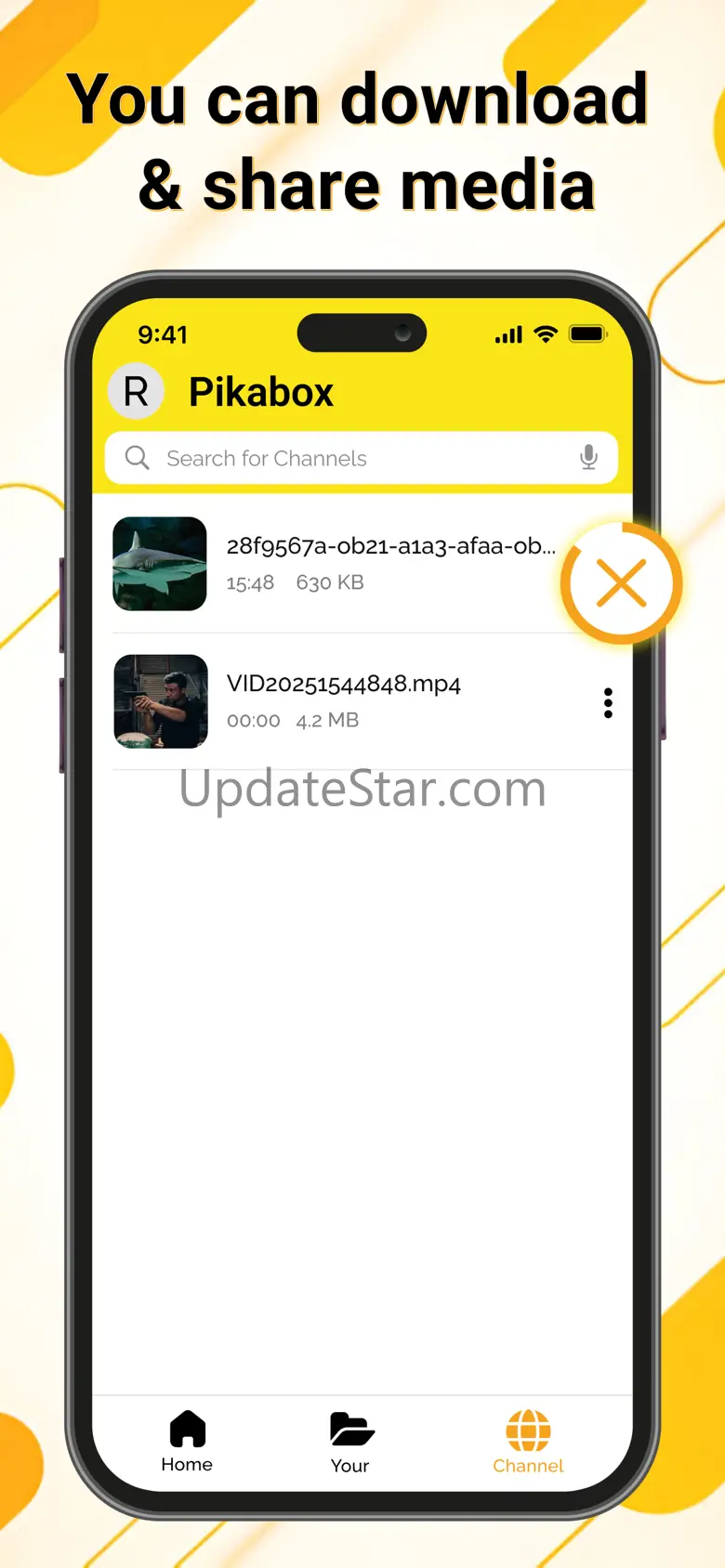 Pikabox: Cloud Space & Live TV 2.4