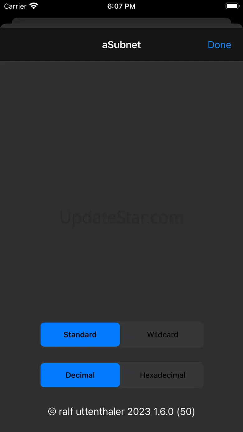 aSubnet 1.6.1