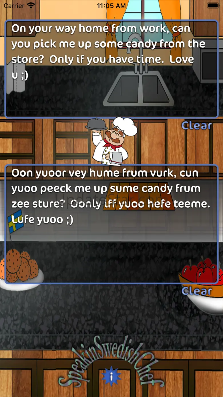 Speakin Swedish Chef 7.4