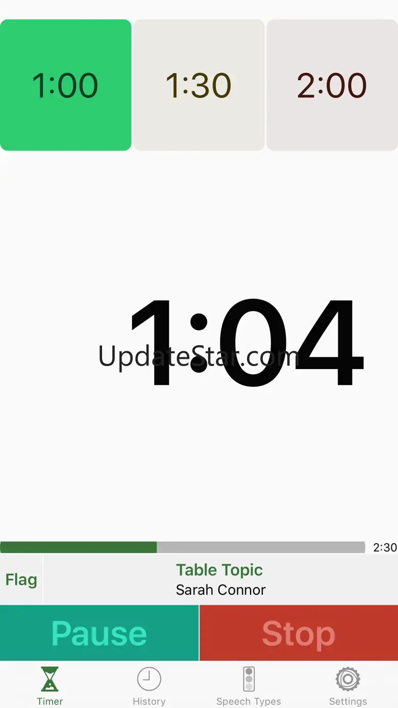 Speech Timer for Toastmasters 2.5.1