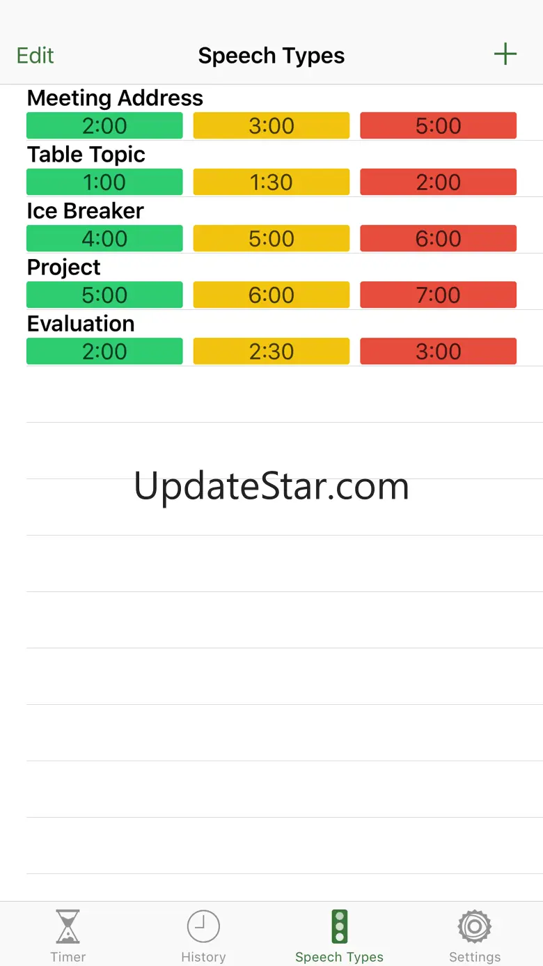 Speech Timer for Toastmasters 2.5.1