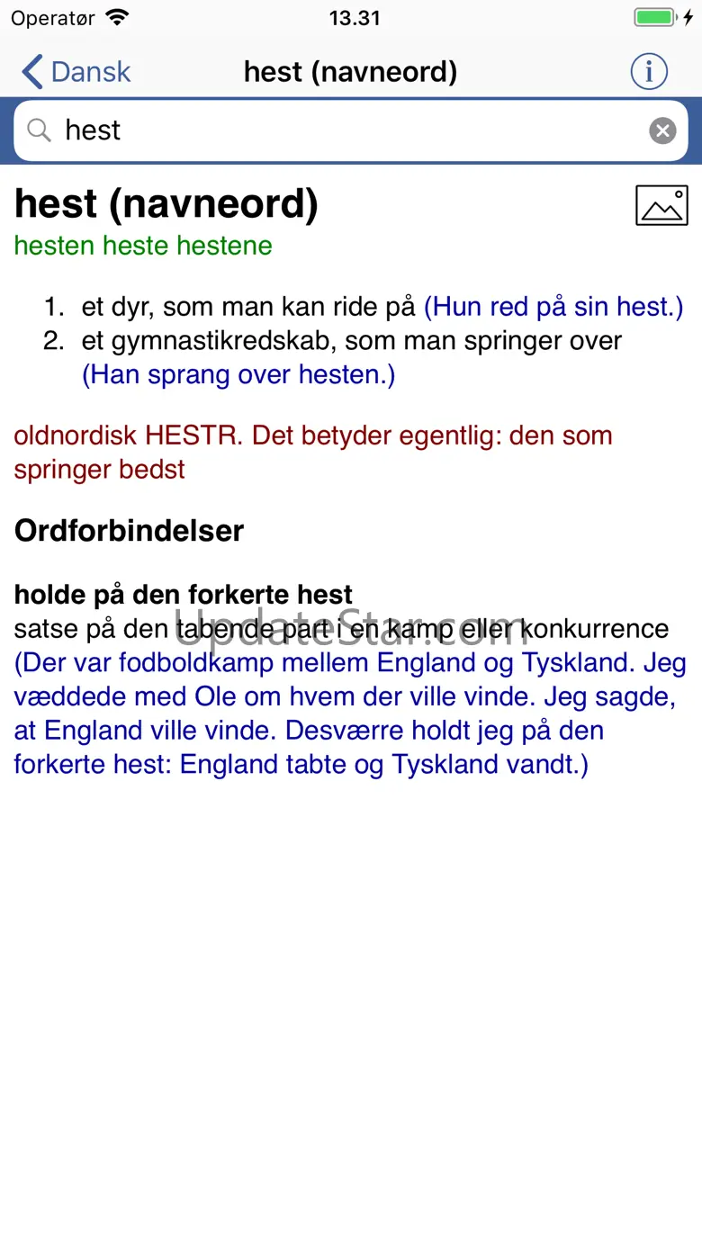 Din Danske Ordbog 2.1