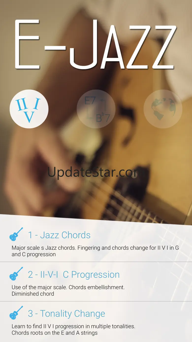 E-Jazz : Chords for Jazz Guitar 5.1