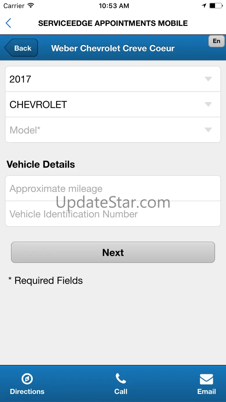 Weber Chevrolet 5.1.0