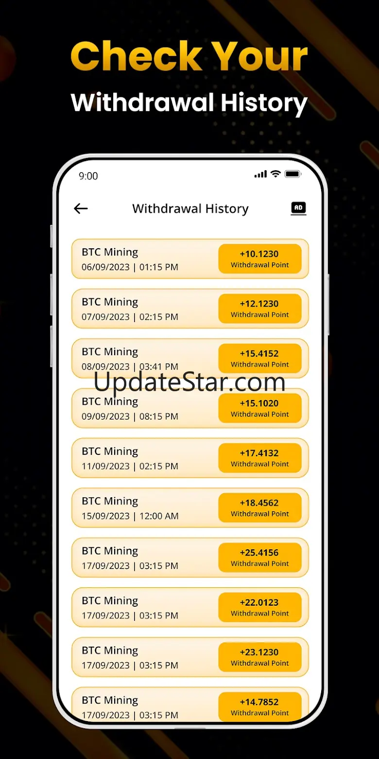 BTC Mining Crypto Cloud Miner 1.0