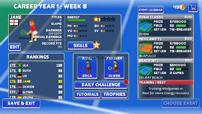 Tennis Champs Returns 4.65
