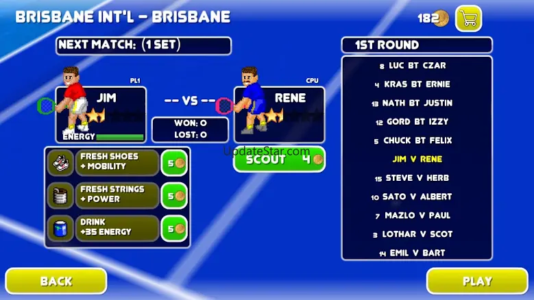 Tennis Champs Returns 4.65