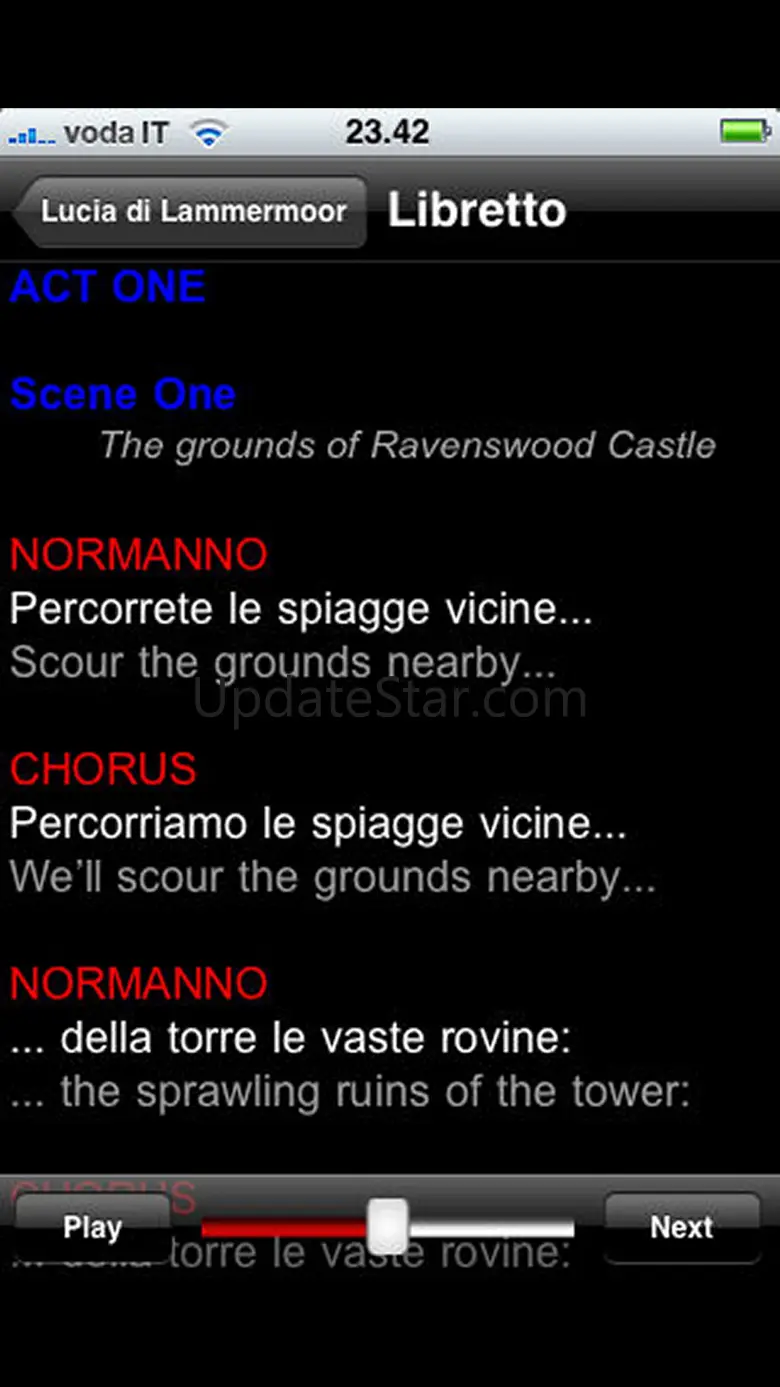 Opera: Lucia di Lammermoor 1.4