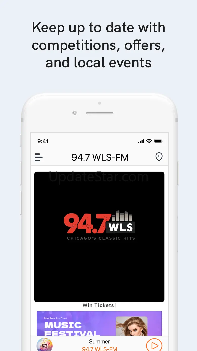 94.7 WLS-FM 9.0.1