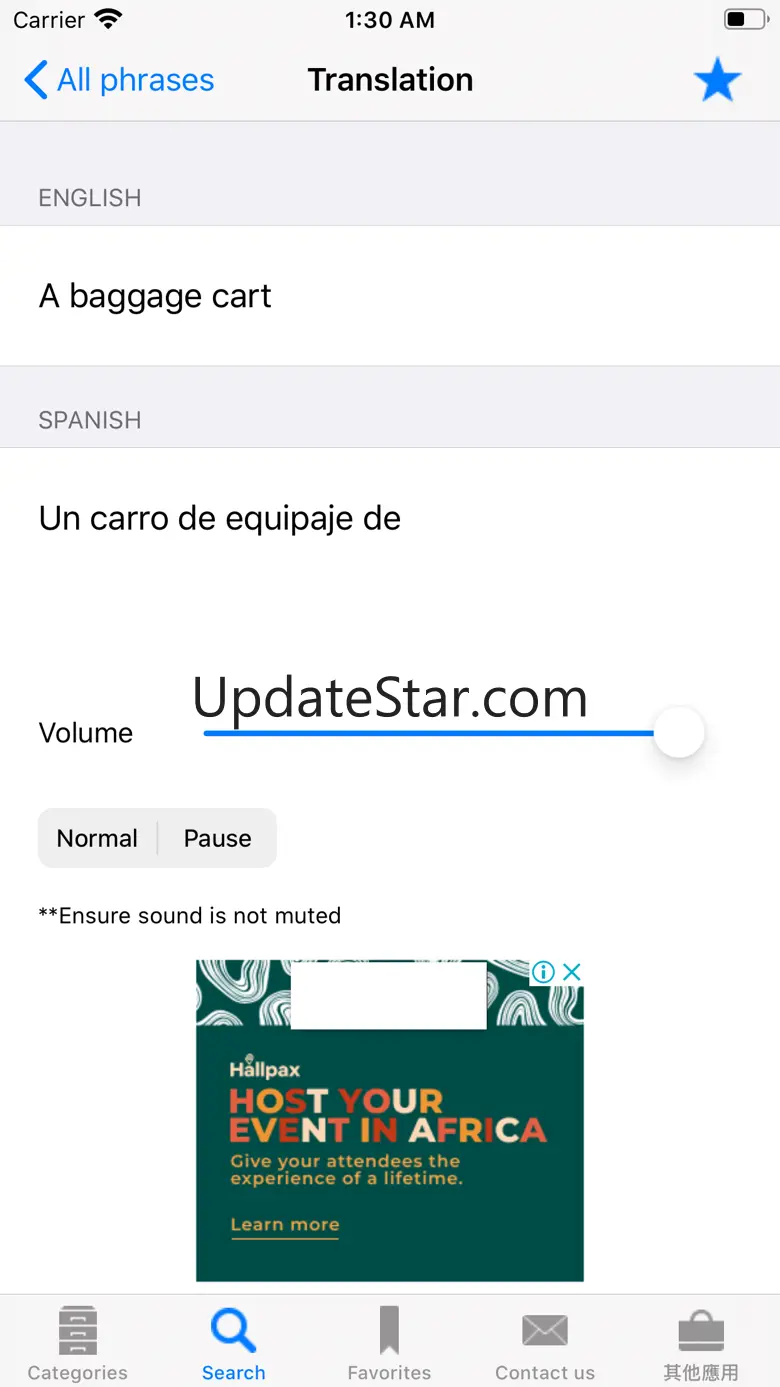 English to Spanish Phrasebook 3.4