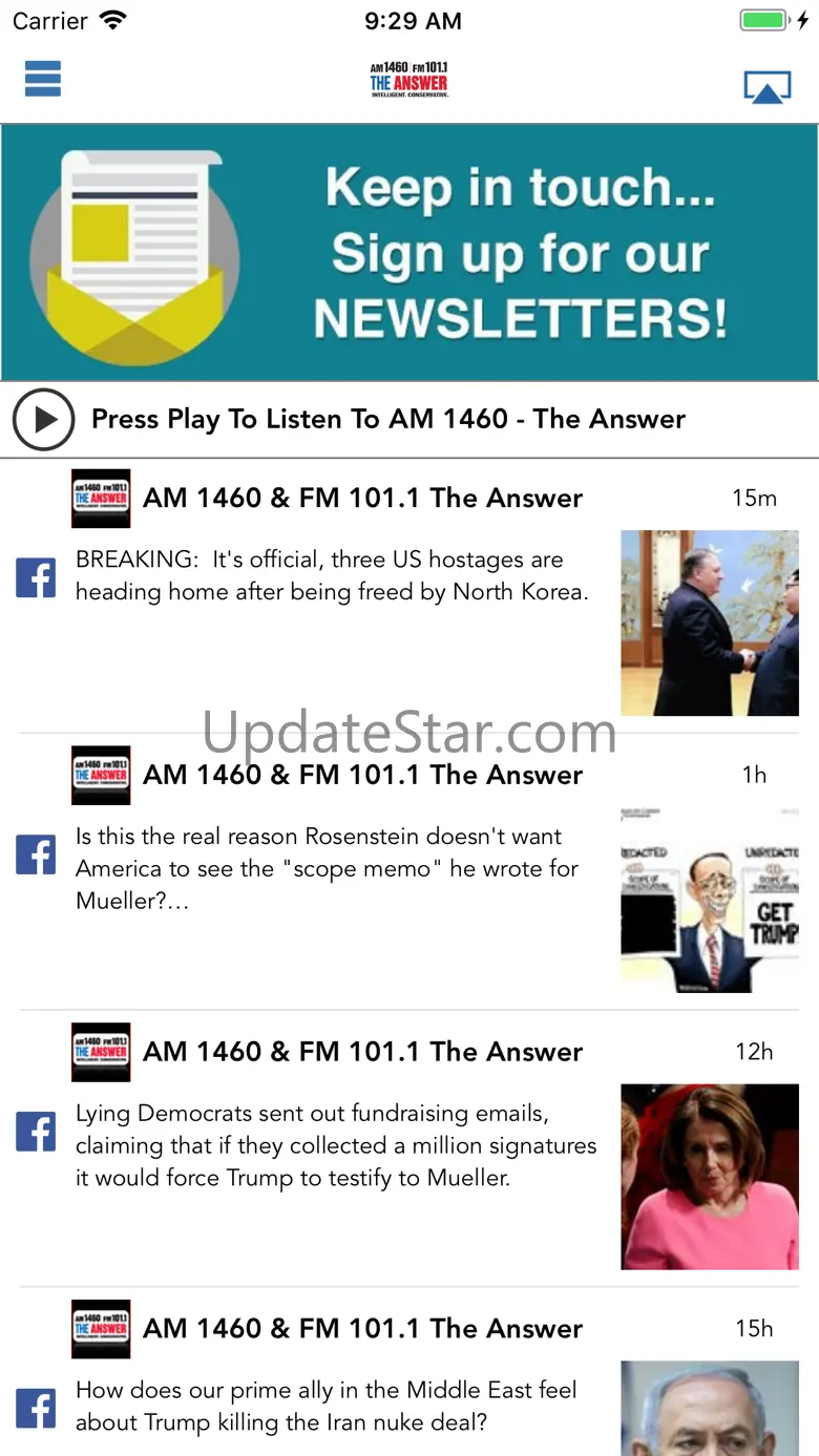 AM1460 & FM101.1 The Answer 7.0.4