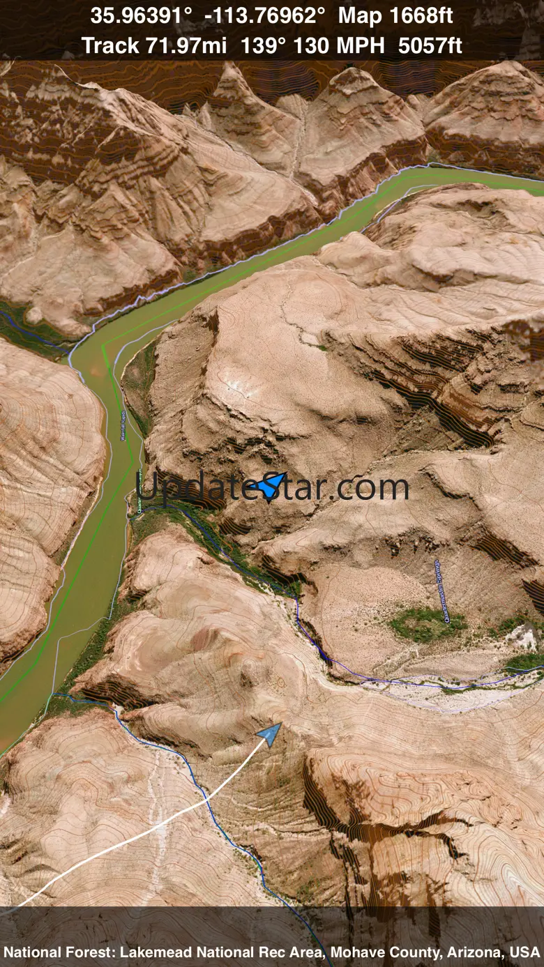 Scenic Map Grand Canyon 1.9.2