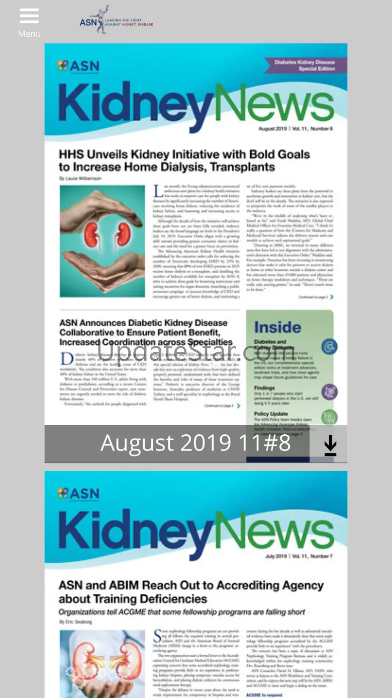 ASN Kidney News 7.1.9