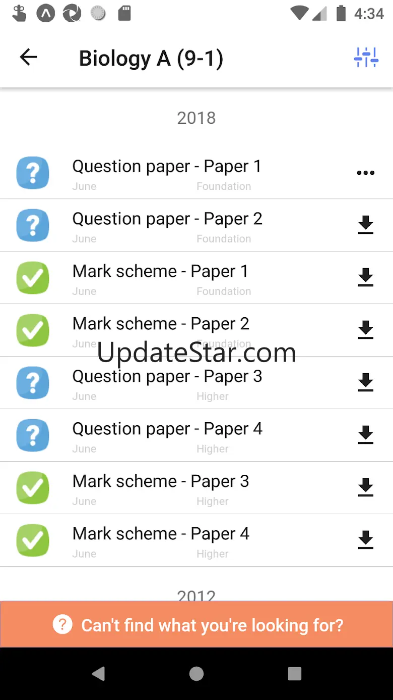 My Past Papers 2.4.0