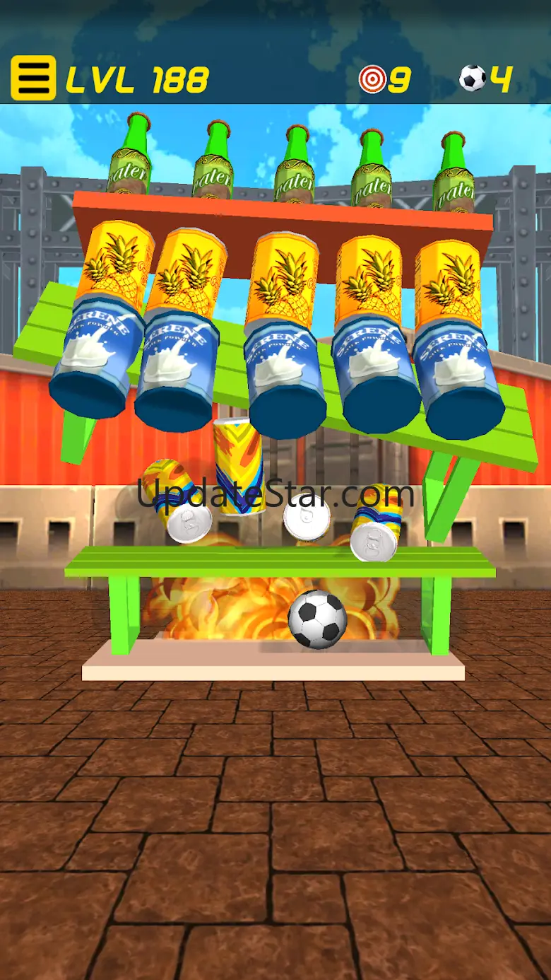 Soccer Knockdown: Ball & Cans 5.0.0