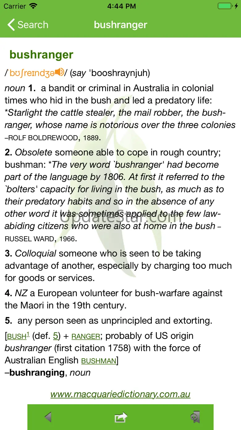 Macquarie Dictionary 2.0.14