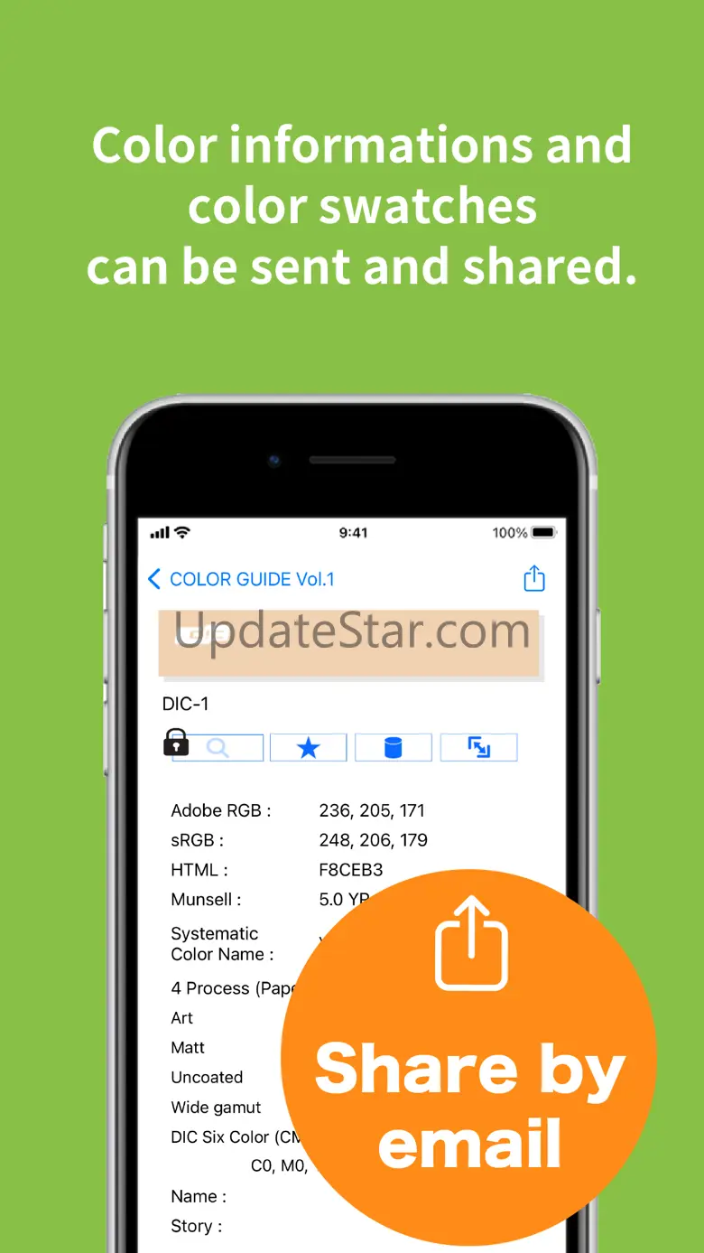 DIC COLOR GUIDE iOSアプリ バージョン 5.3.0