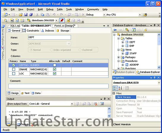 OraDeveloper Tools for VS 2005 2.50