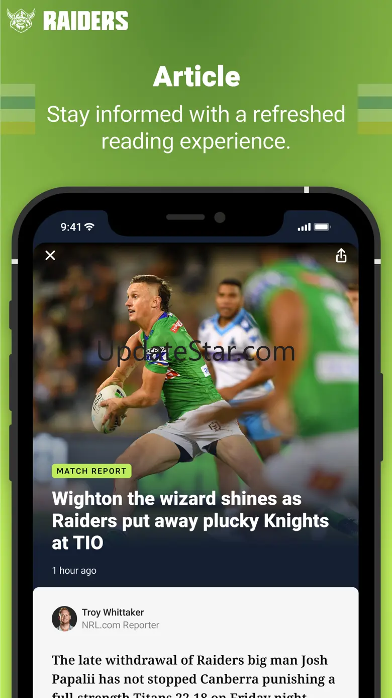 Canberra Raiders 8.2.0