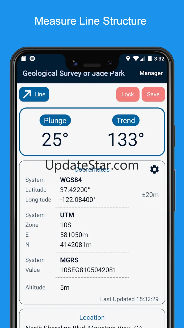 Geology Clinometer: GeoCompass 1.10.0