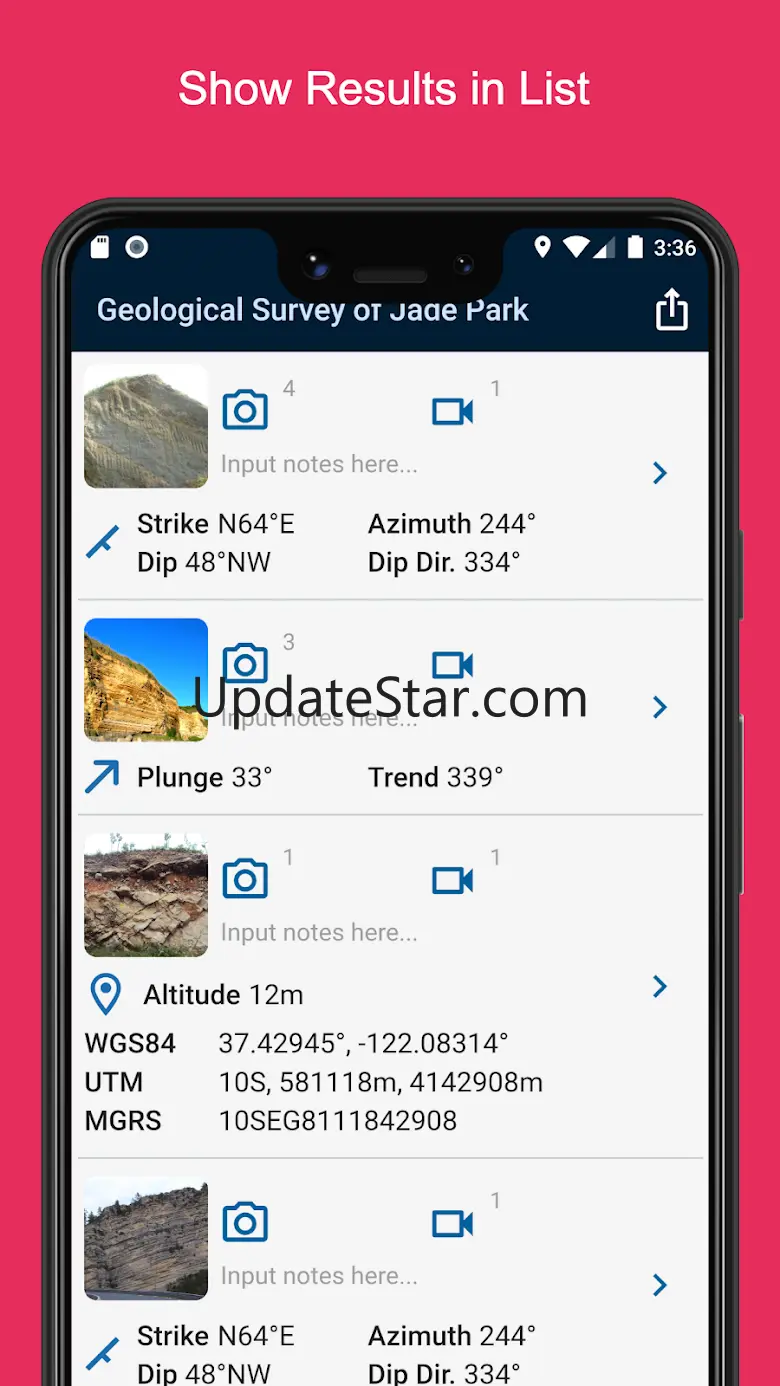Geology Clinometer: GeoCompass 1.10.0