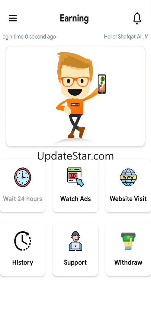 Earning - Earn by Watching 15.0