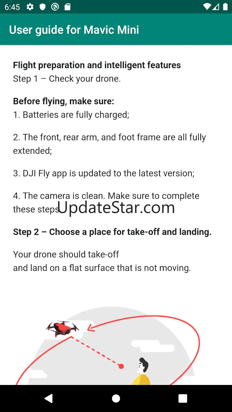 User guide for Mavic Mini 1.0
