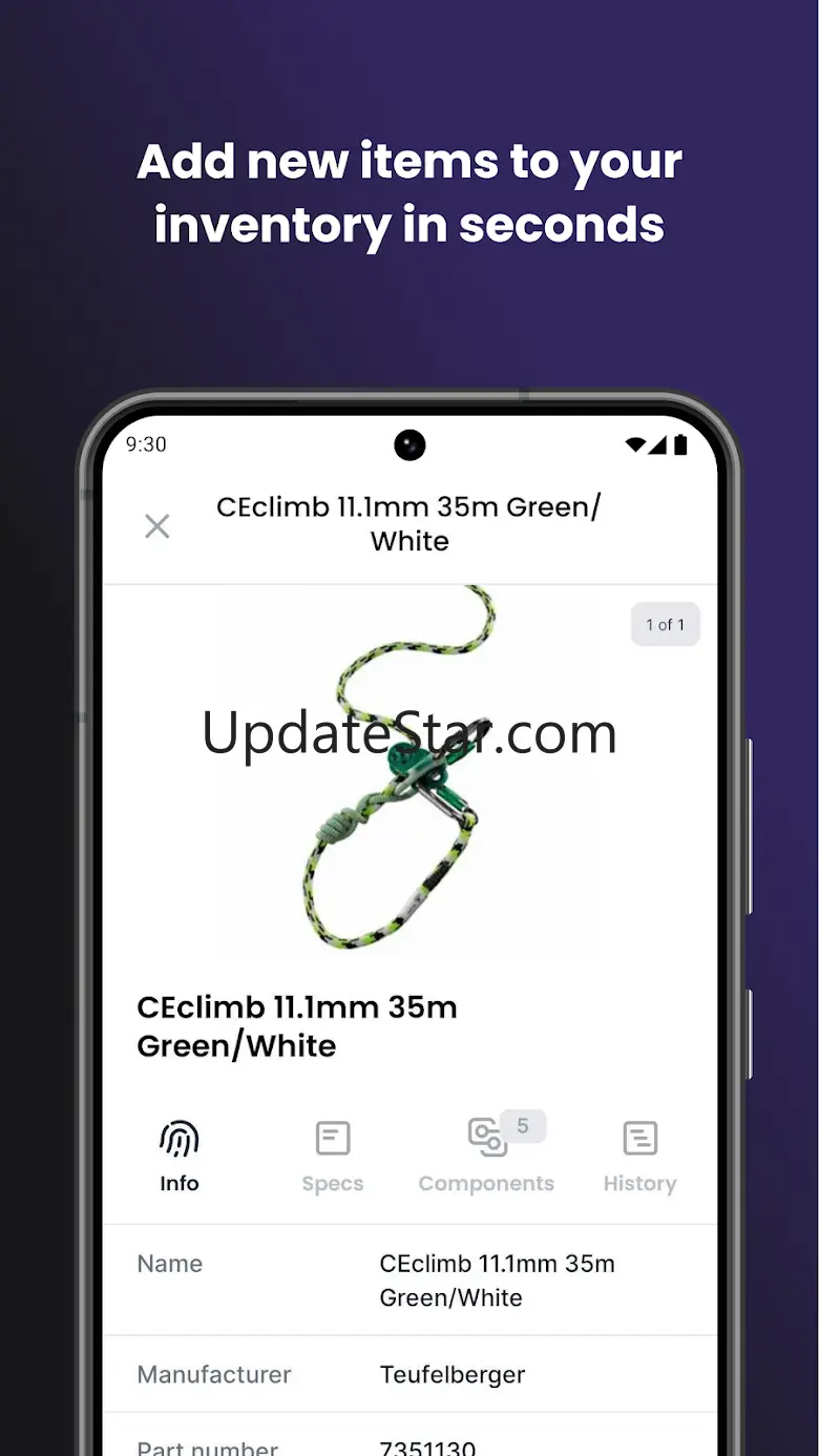 Scannable Safety Equipment App 2.18.0