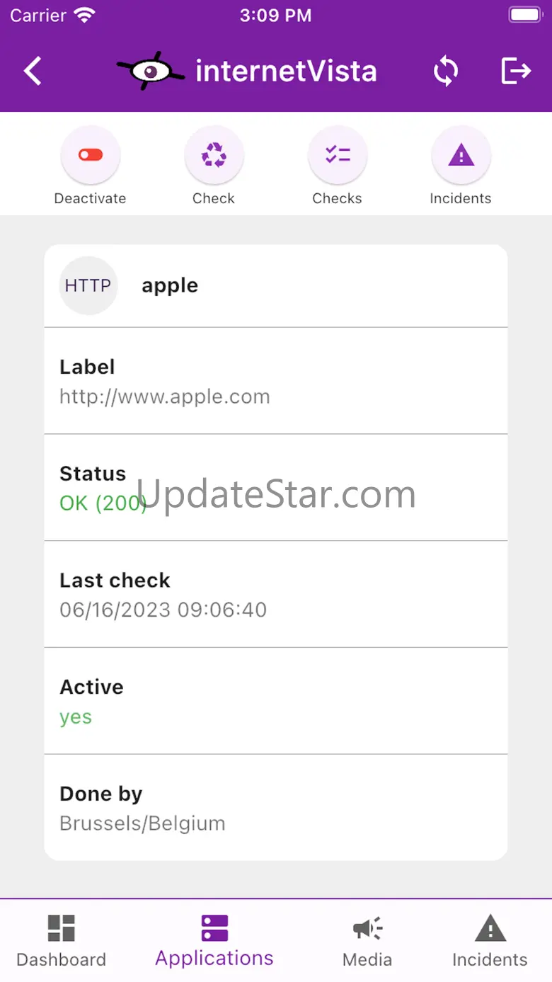 internetVista monitoring 3.0.5