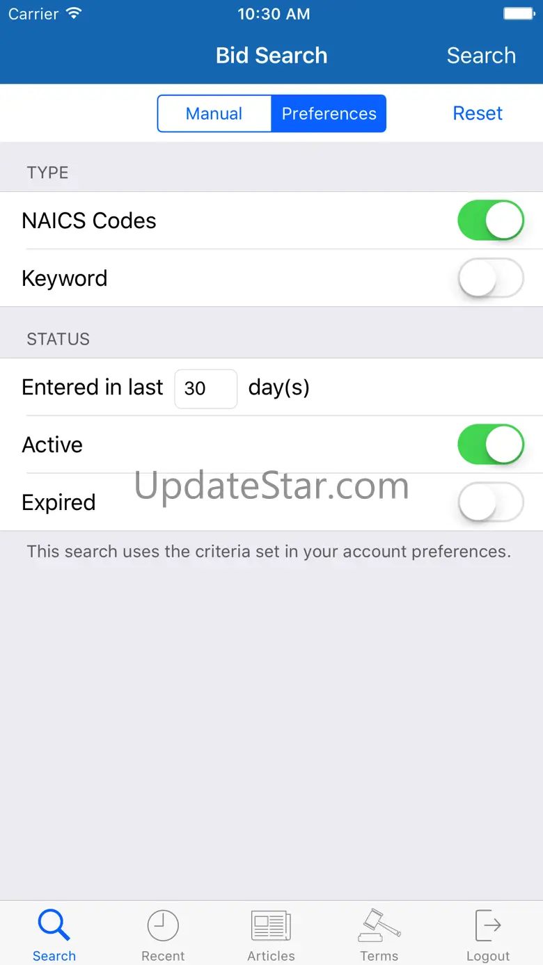 Find Bids 2.1.0