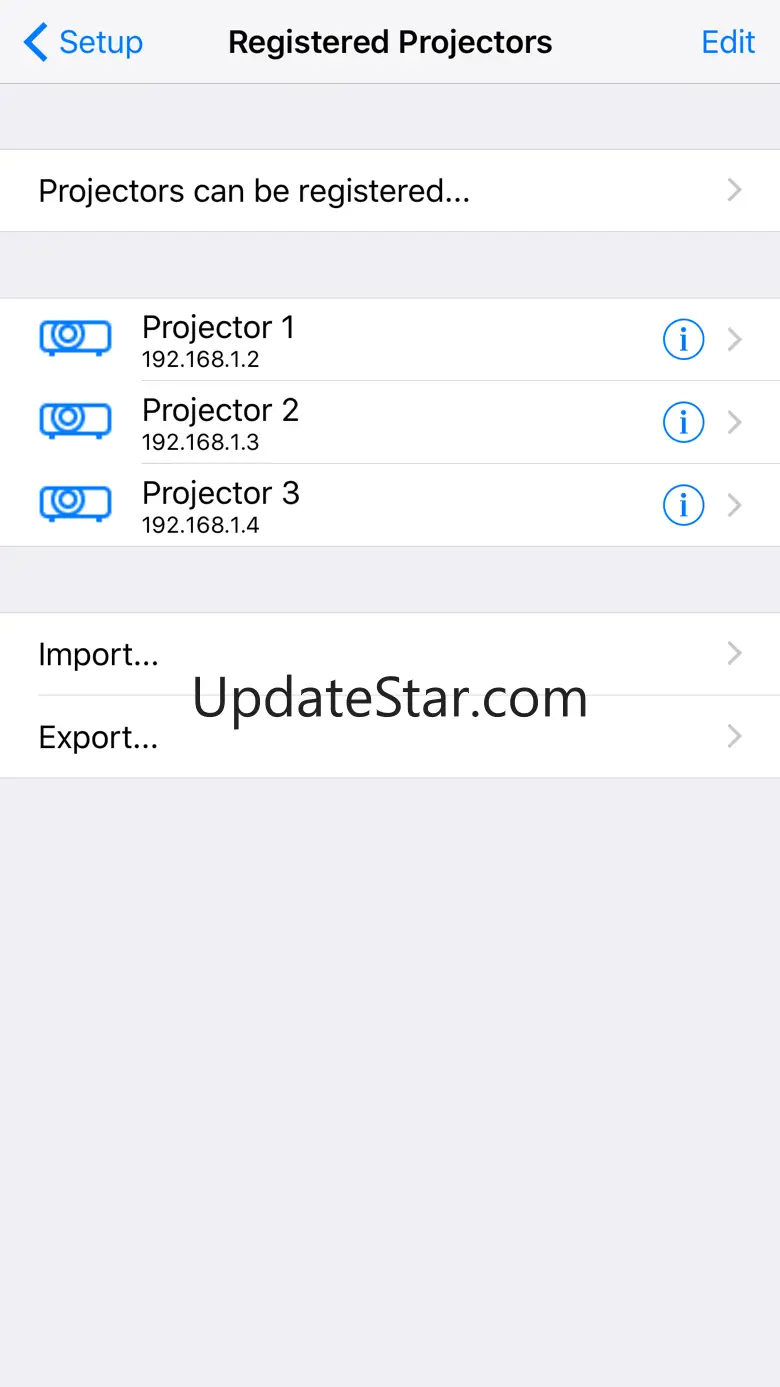 Panasonic Wireless Projector 2.9.0