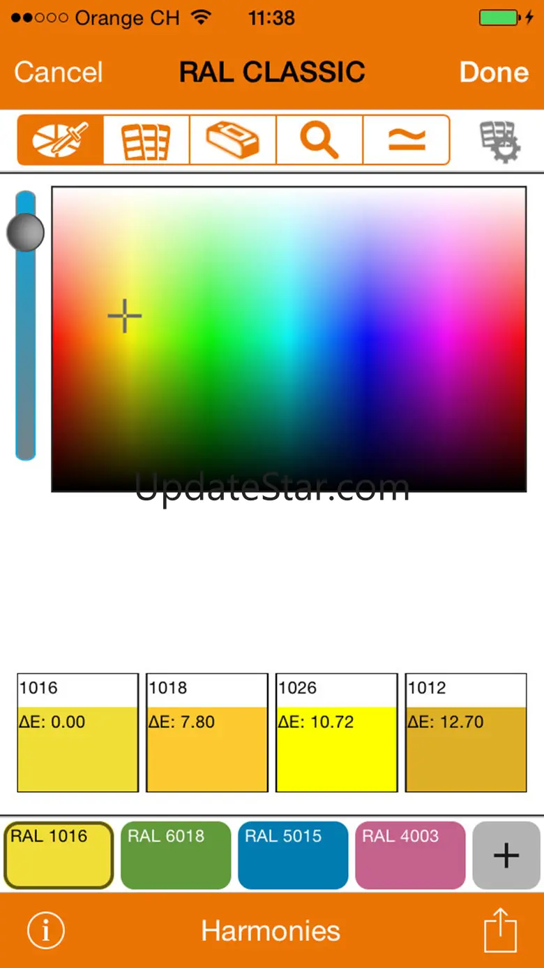 RAL iColours 3.62