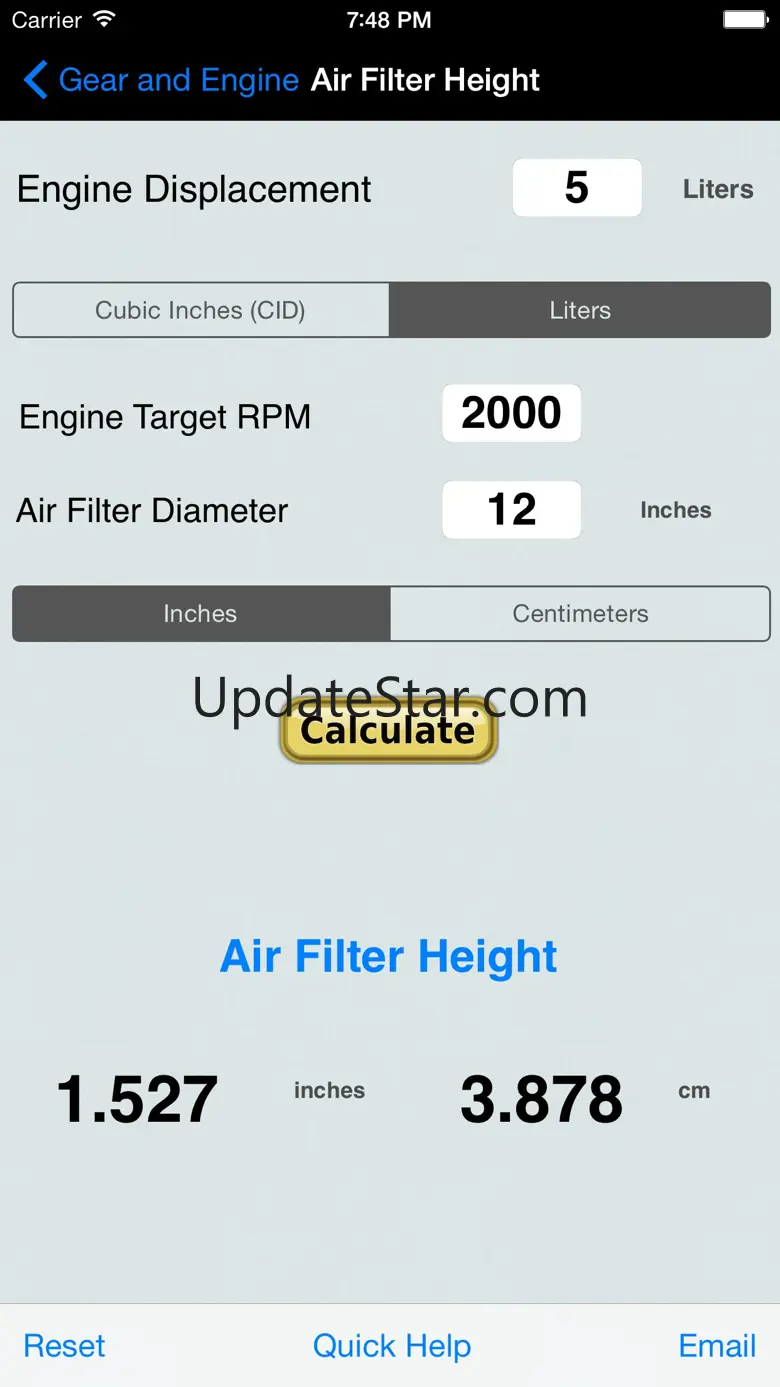 Gear & Engine Calculator 7.4