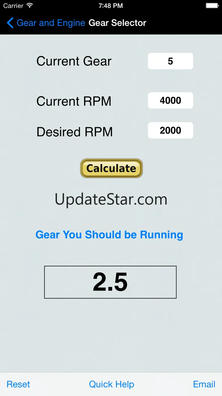 Gear & Engine Calculator 7.4