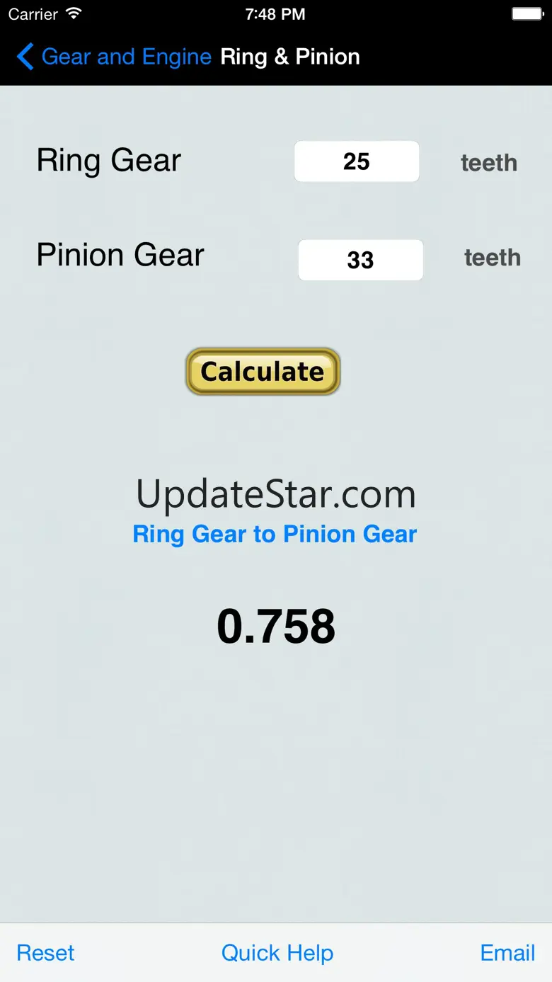 Gear & Engine Calculator 7.4