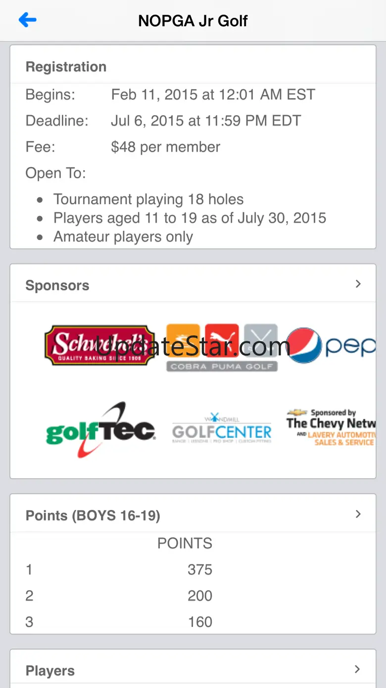 Northern Ohio PGA Junior Golf 7.6.1