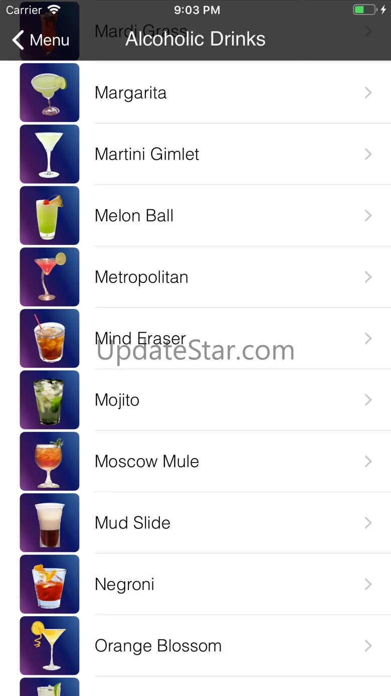 Bebidas & Drinks 2.5