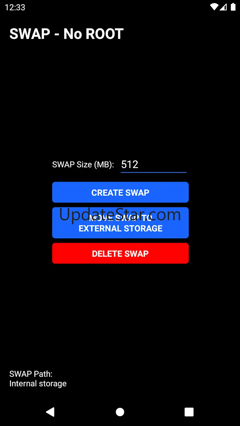 SWAP - No ROOT v4.6.2