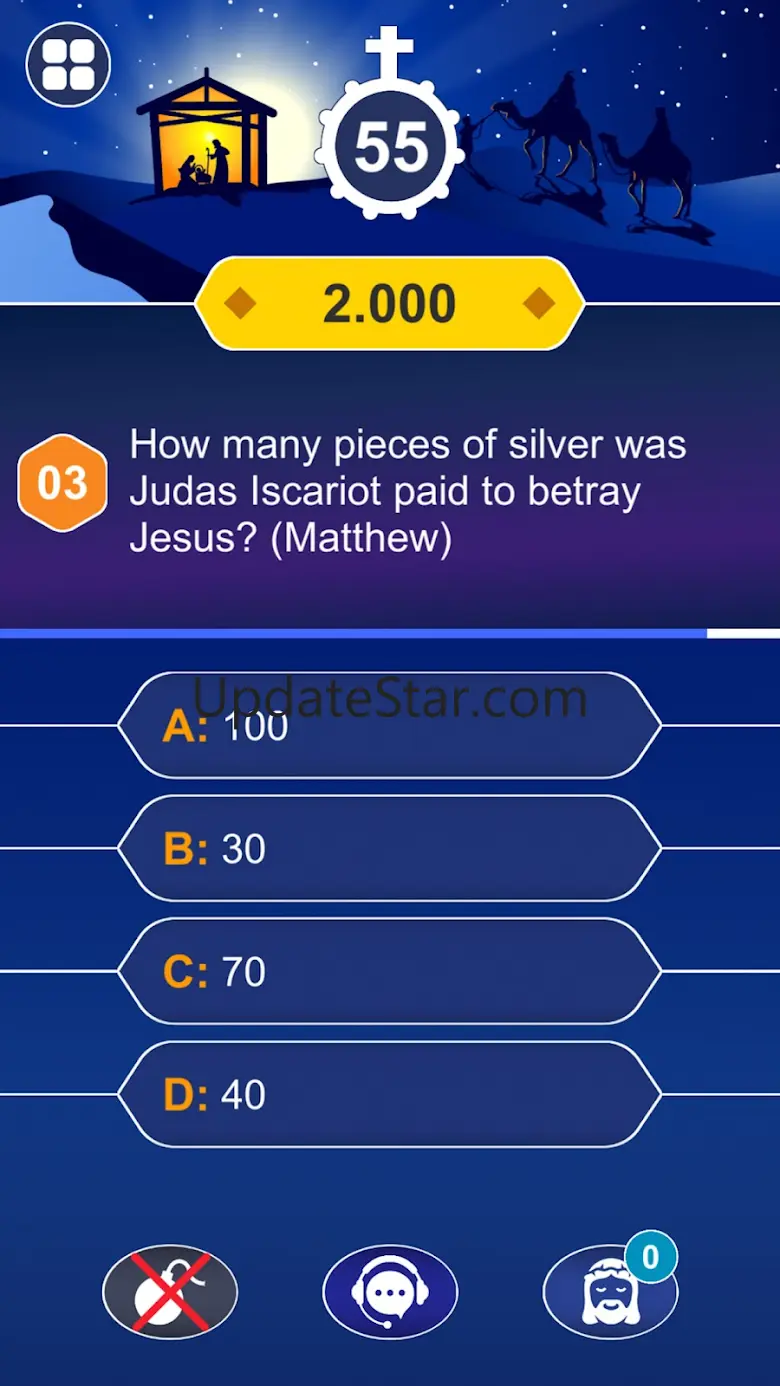 Bible Trivia: Jesus Quiz Games 4.3.3