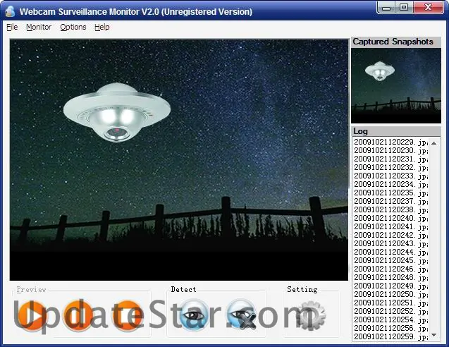 Video Surveillance Monitor