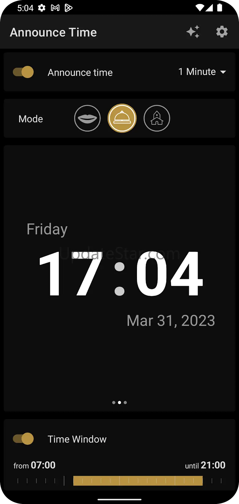 Announce Time 3.1.0